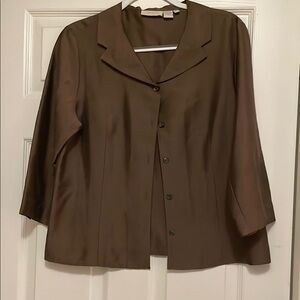 Elegant Brown Women's Jacket